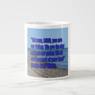 Isaiah 64:8 WEBU-Tasse Jumbo-Tasse