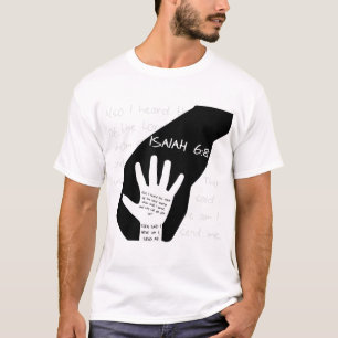 Isaiah 6:8 Christlicher T - Shirt von Männern