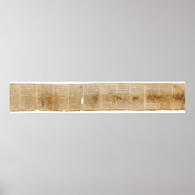 Isaiah Scroll Poster (Vorne)