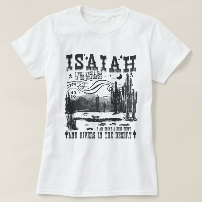 Isaiah T-Shirt (Design vorne)