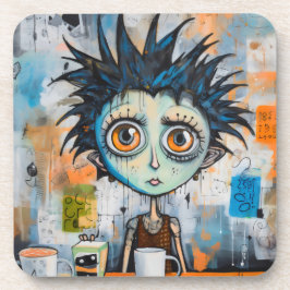 Isak Inkwell Morgenknebel Getränkeuntersetzer