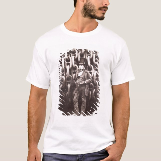 Isambard Königreich Brunel, stehend vor T-Shirt (Vorderseite)