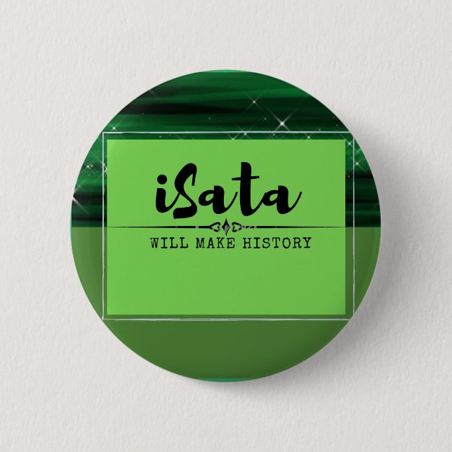 iSata Runde Button (Vorderseite)