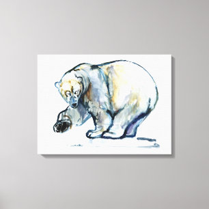 Isbjørn 2013 leinwanddruck