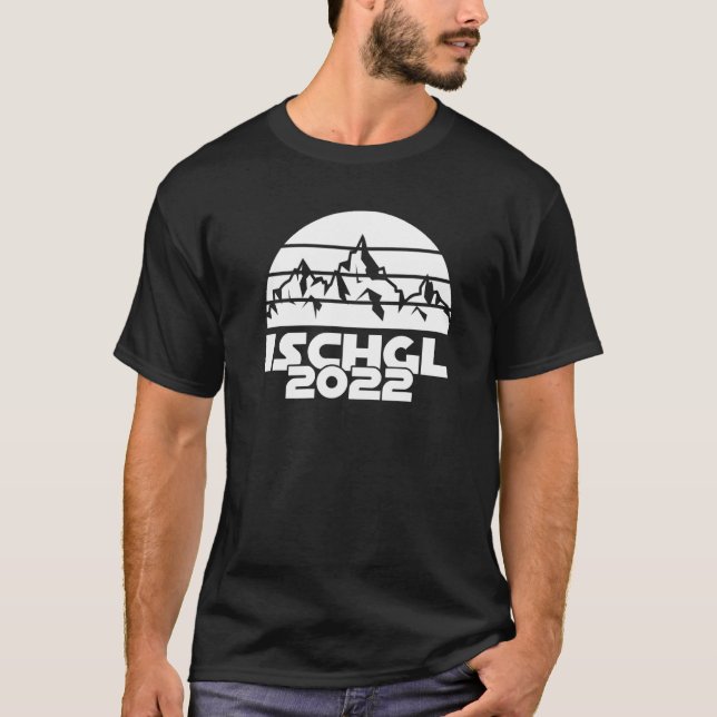 Ischgl 2022 Skiurlaub T-Shirt (Vorderseite)
