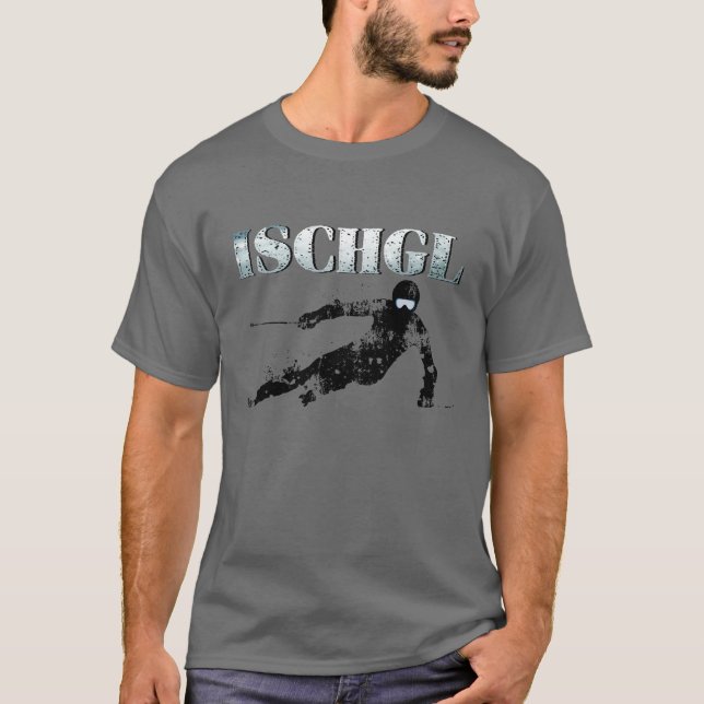 Ischgl Pro Skier, Ski-Sowboard T-Shirt (Vorderseite)