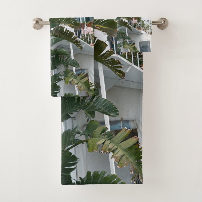Ischia Bird of Paradise Traum 1 Badhandtuch Set (Insitu)
