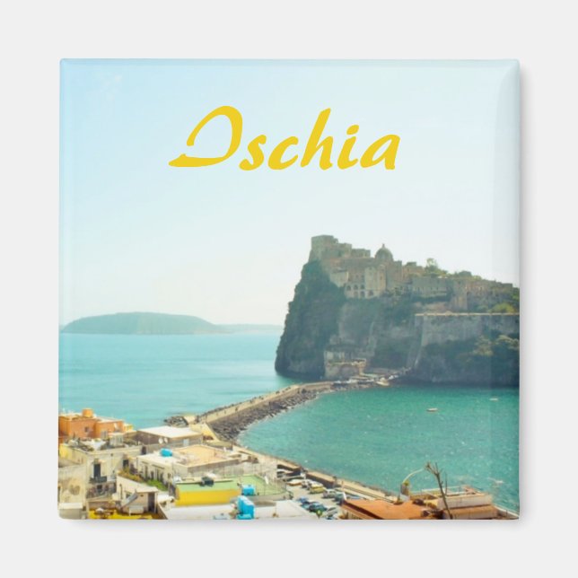Ischia in Italien Souvenir Magnet (Vorne)