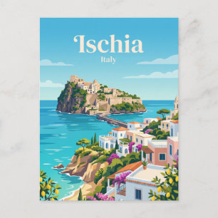 Ischia, Italien Postkarte