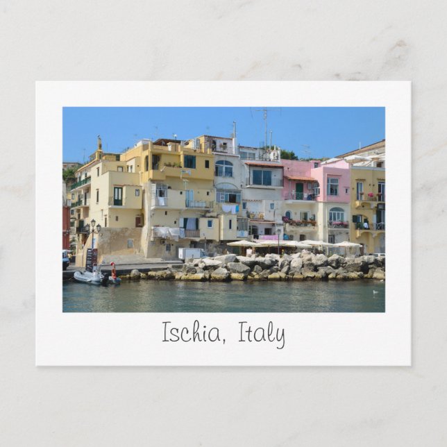 Ischia, Italien, Postkarte (Vorderseite)