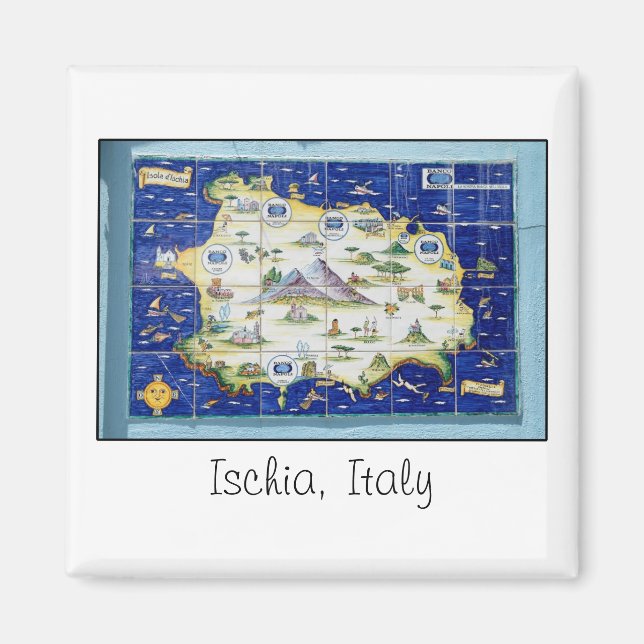 Ischia, italienischer Magnet (Vorne)