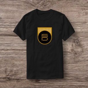 ISD Black & Gold Circle Symbol T - Shirt