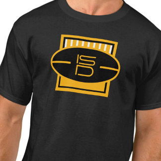 ISD Black & Gold Football T - Shirt
