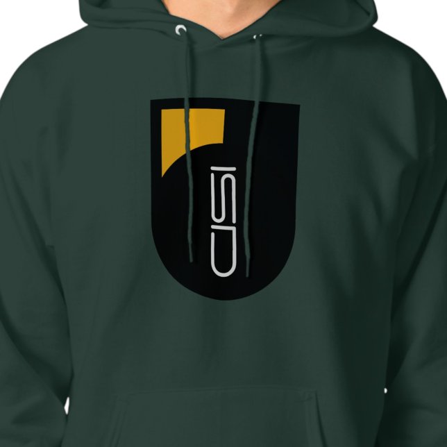 ISD Black Gold Logo-type Retro  Hoodie (Von Creator hochgeladen)