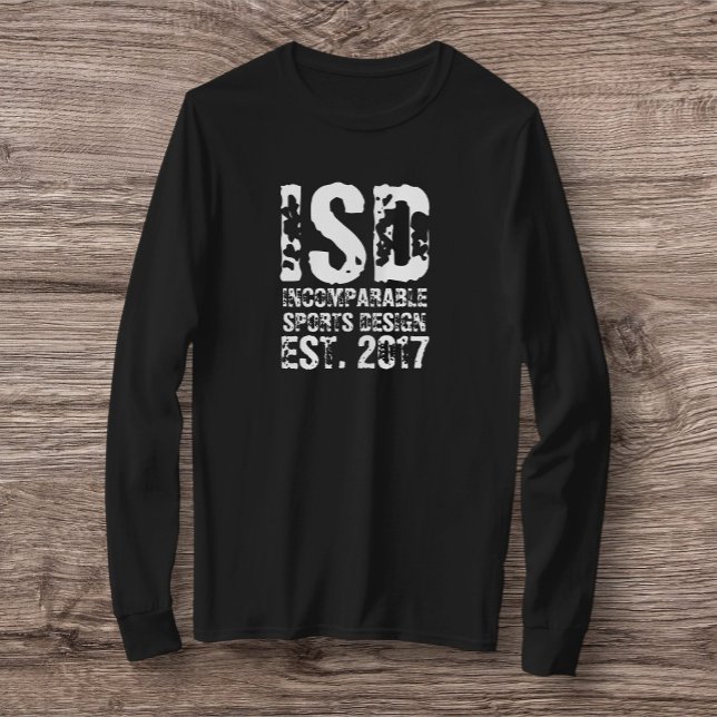 ISD Est 2017 Basic Long Sleeve T - Shirt (Von Creator hochgeladen)