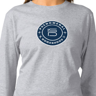 ISD Frauen phänomenale Weiblichkeit Langarmshirt T-Shirt