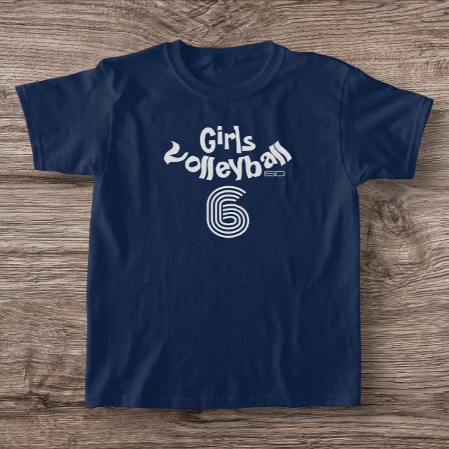 ISD Girls Volleyball Basic T - Shirt (Von Creator hochgeladen)