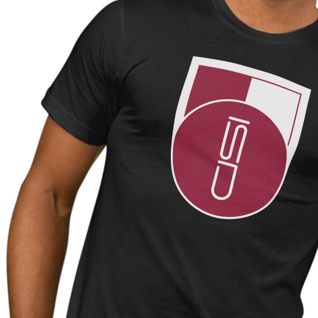 ISD Logotype Red & White Streetwear Retro T-Shirt (Von Creator hochgeladen)