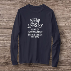 ISD NJ-Zuhause des ISD-T - Shirt für Langschläfer
