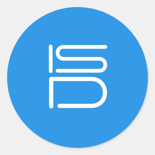 ISD RUNDER AUFKLEBER (Vorderseite)