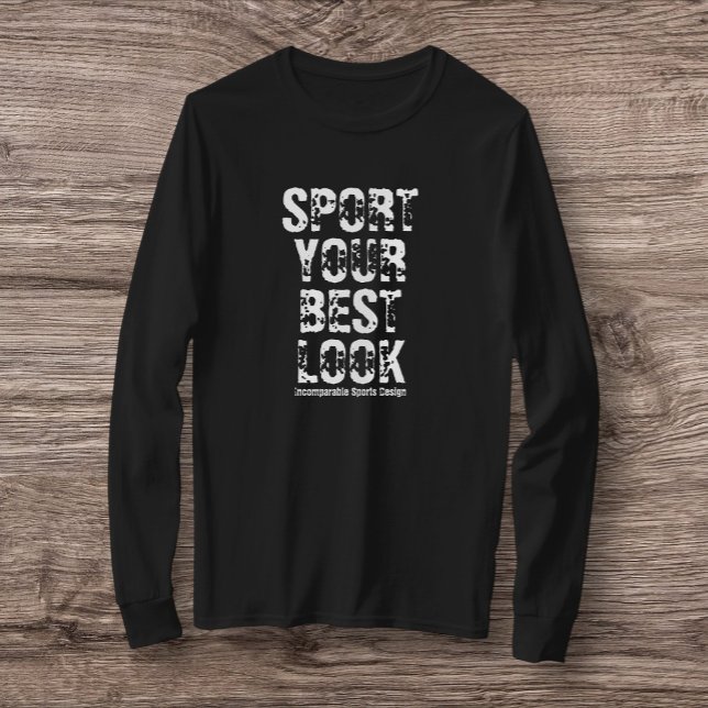 ISD Sport Ihr schönster Look Long Sleeve T - Shirt (Von Creator hochgeladen)