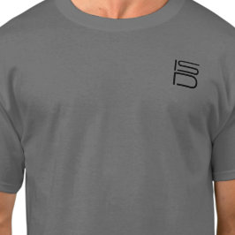ISD Unisex Black Logo Basic-T - Shirt