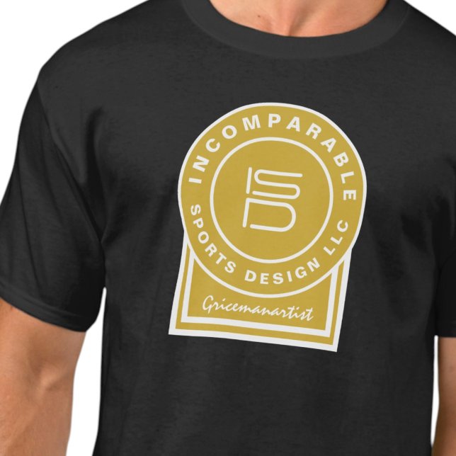 ISD Unisex Metalic Gold T-Shirt (Von Creator hochgeladen)