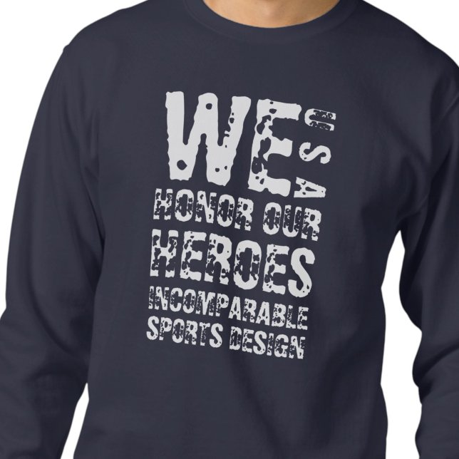 ISD We Honour Our Heroes Sweatshirt (Von Creator hochgeladen)
