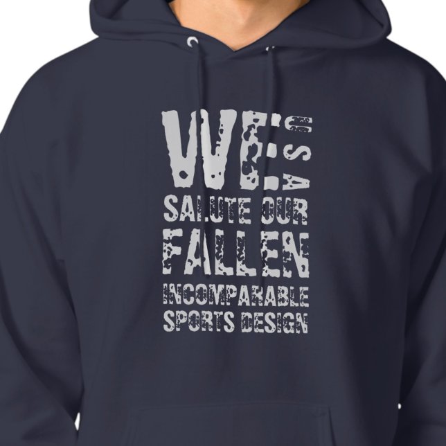 ISD We Salute Our Fallen Basic Pullover Sweatshirt (Von Creator hochgeladen)