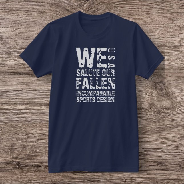 ISD Wir begrüßen unseren gefallenen T - Shirt (Von Creator hochgeladen)
