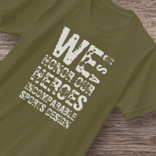 ISD Wir ehren unseren Helden-T - Shirt