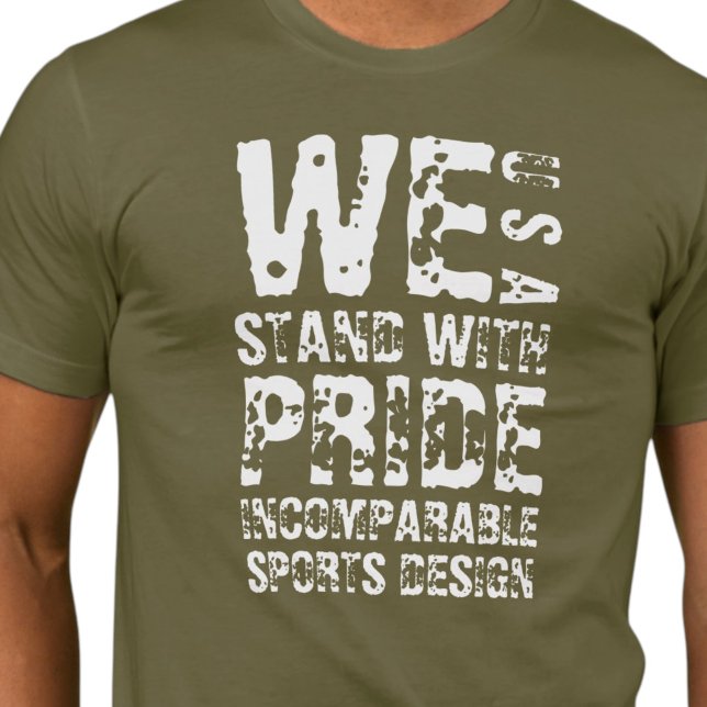 ISD Wir stehen mit einem T - Shirt voller Stolz (Von Creator hochgeladen)