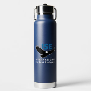 ISE-Flasche mit eingeatmtem blauem Wasser Trinkflasche
