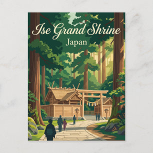 Ise Großschrein Japan Postkarte