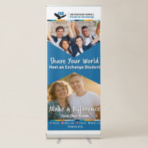ISE Vertikal rückverfolgbares Banner