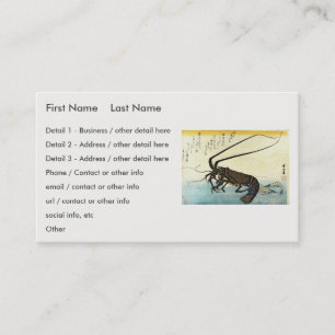 Iseebi & Ebi - Kraubfische (Spiny Lobster) und Gar Visitenkarte