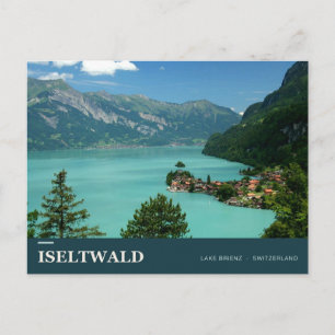 Iseltwald am Brienzersee Schweiz Postkarte