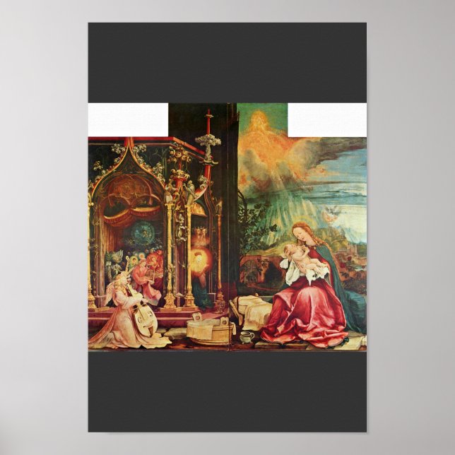 Isenheim Altarpiece war früher das Hauptaltarstück Poster (Vorne)