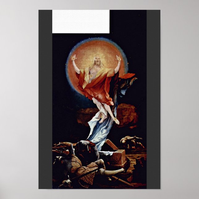 Isenheim Ehemaliger Altar in Antonine Isenhe Poster (Vorne)