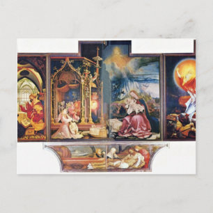 Isenheim Ehemaliger Altar in Antonine Isenhe Postkarte