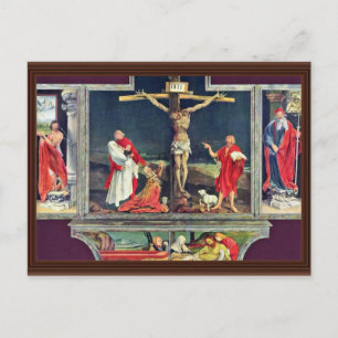 Isenheim Ehemaliger Altar in Antonine Isenhe Postkarte