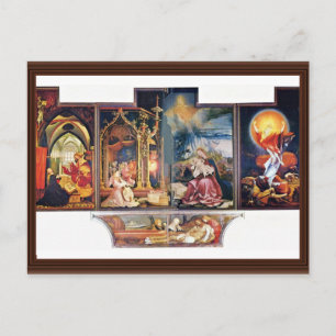 Isenheimer Ehemaliger Altar Altar In Der Antoniter Postkarte