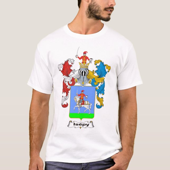Isepy Familien-ungarisches Wappen T - Shirt (Vorderseite)