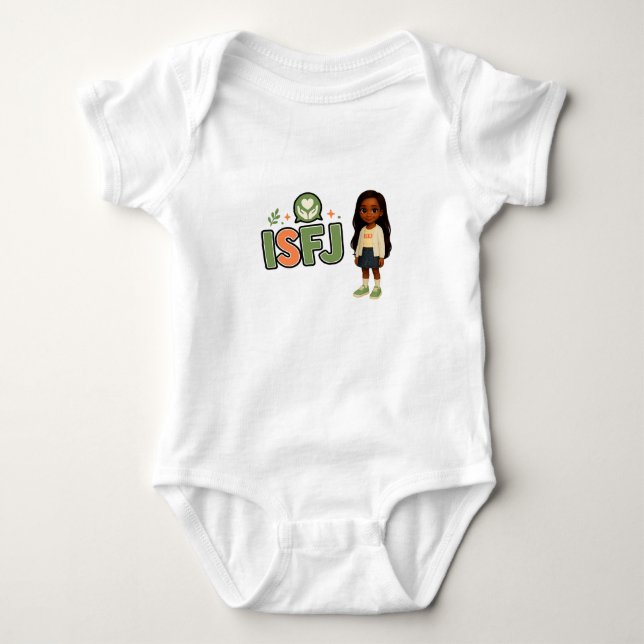ISFJ — A Guardiã da Harmonia Baby Strampler (Vorderseite)