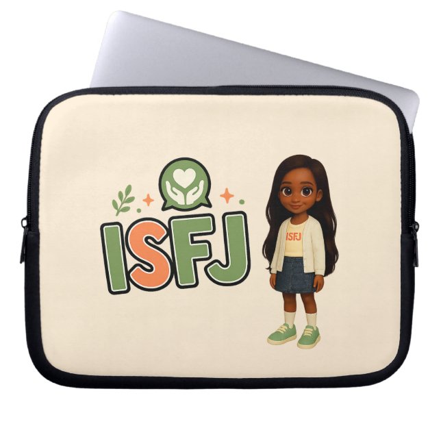 ISFJ — A Guardiã da Harmonia Laptopschutzhülle (Vorderseite)