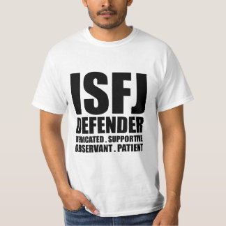 ISFJ Verteidiger Introvert T-Shirt
