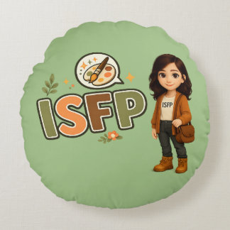 ISFP — A Artista Livre Rundes Kissen