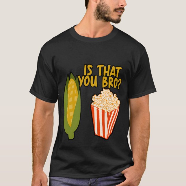 Ishat You Bro Popcorn Junge T-Shirt (Vorderseite)