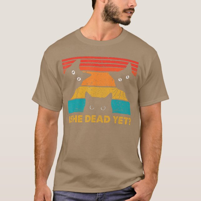 isHeVintageDeadYet Katzenfreunde T-Shirt (Vorderseite)