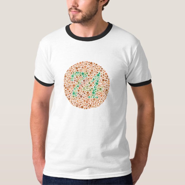 Ishihara-Farbtest T-Shirt (Vorderseite)